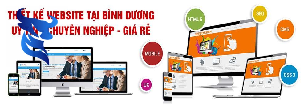 Thiết kế website tại dĩ an uy tín