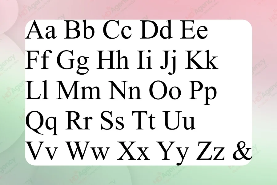 Bí quyết lựa chọn font chữ website “hút hồn” khách hàng năm 2025