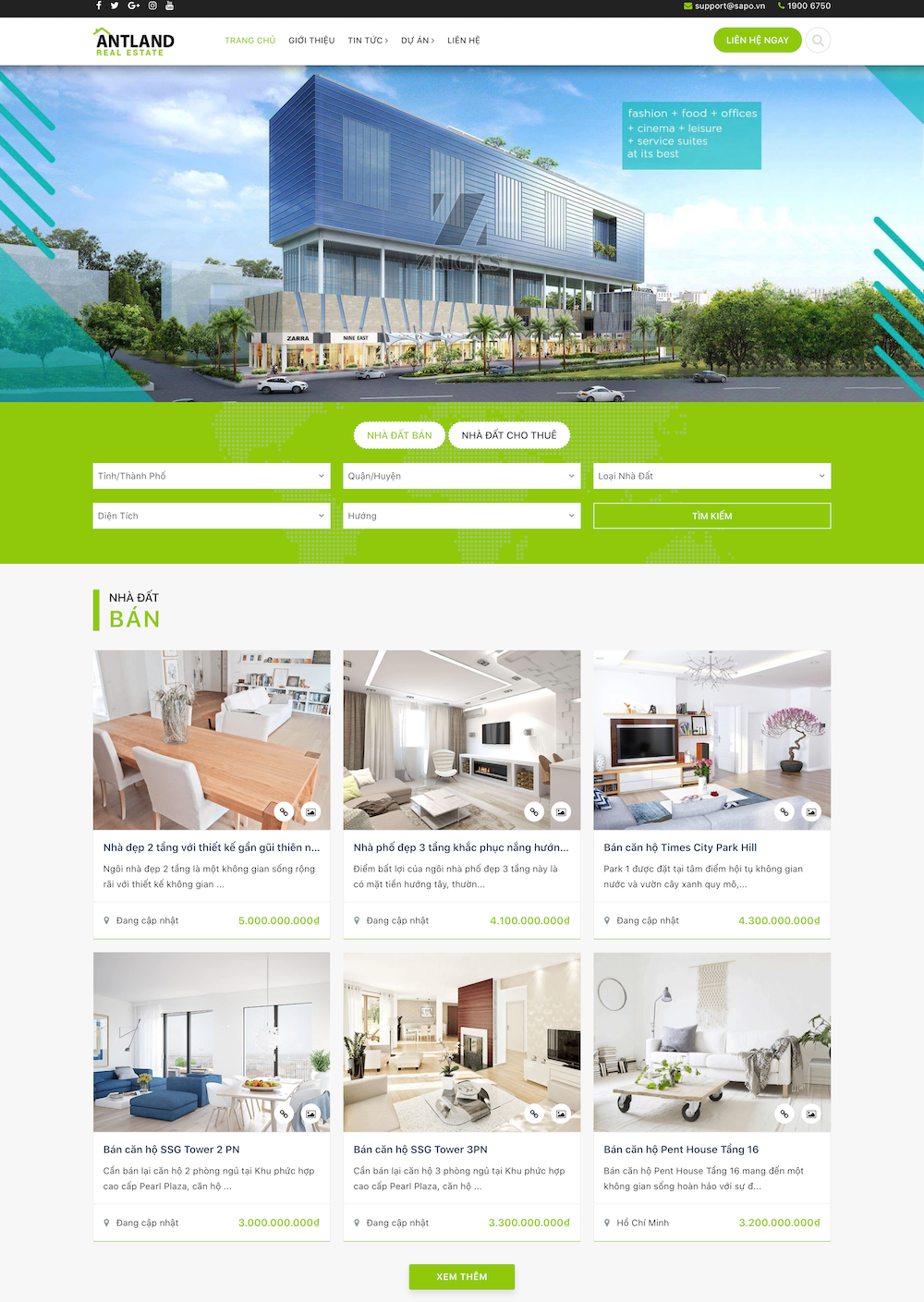 Top 8 mẫu website bất động sản thiết kế đẹp và chuyên nghiệp hiện đại nhất hiện nay 6 Top 8 mẫu website bất động sản thiết kế đẹp và chuyên nghiệp hiện đại nhất hiện nay