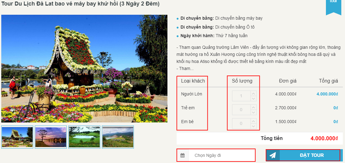 Thiết kế website du lịch đẹp, chuyên nghiệp hút hàng triệu khách hàng 4 Thiết kế website du lịch đẹp, chuyên nghiệp hút hàng triệu khách hàng