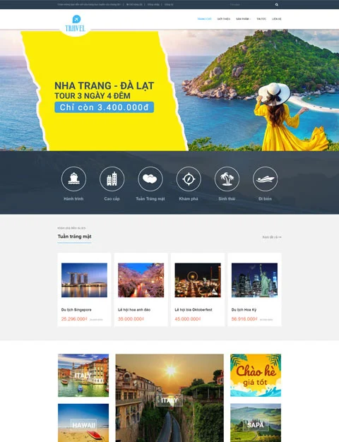 Thiết kế website du lịch đẹp, chuyên nghiệp hút hàng triệu khách hàng 7 Thiết kế website du lịch đẹp, chuyên nghiệp hút hàng triệu khách hàng