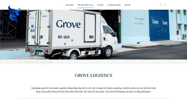 Thiết kế website logistic, vận tải cao cấp, chuyên nghiệp chuẩn seo