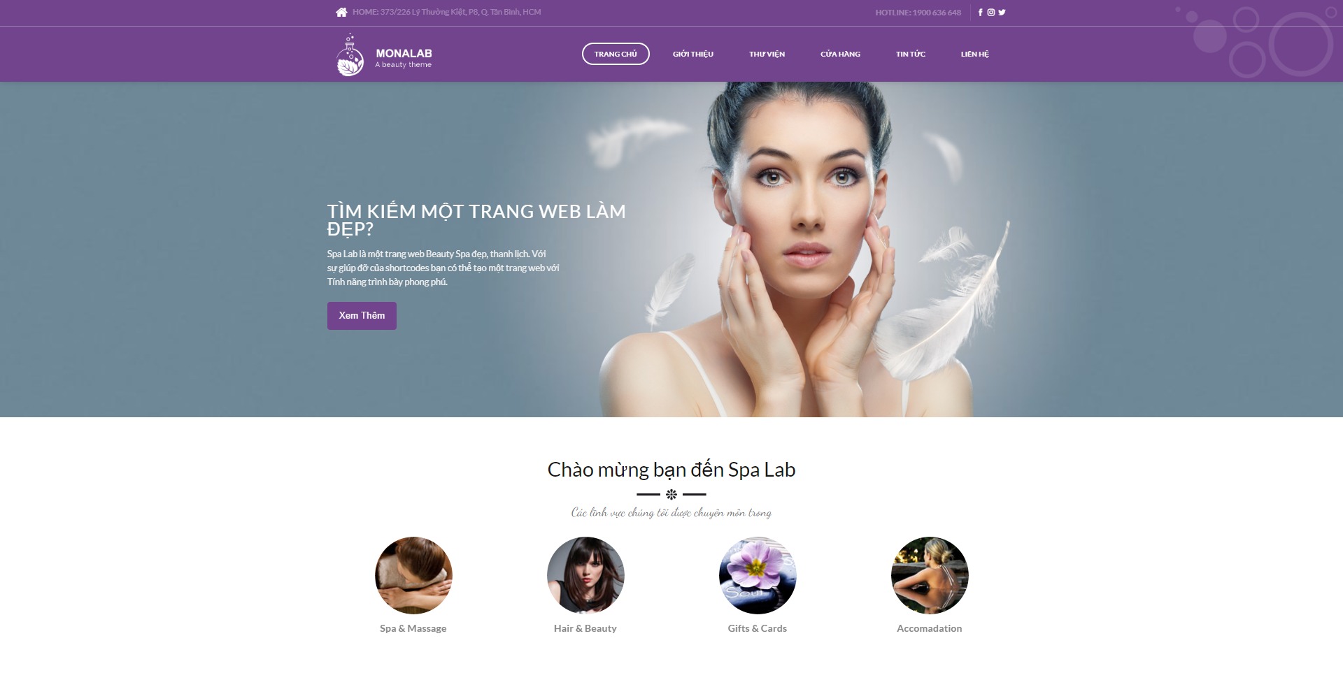 Website cho ngành làm đẹp: Trải nghiệm cao cấp 8 Website cho ngành làm đẹp: trải nghiệm cao cấp