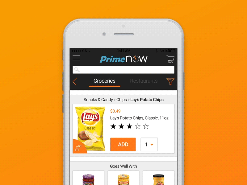 Amazon microinteractions