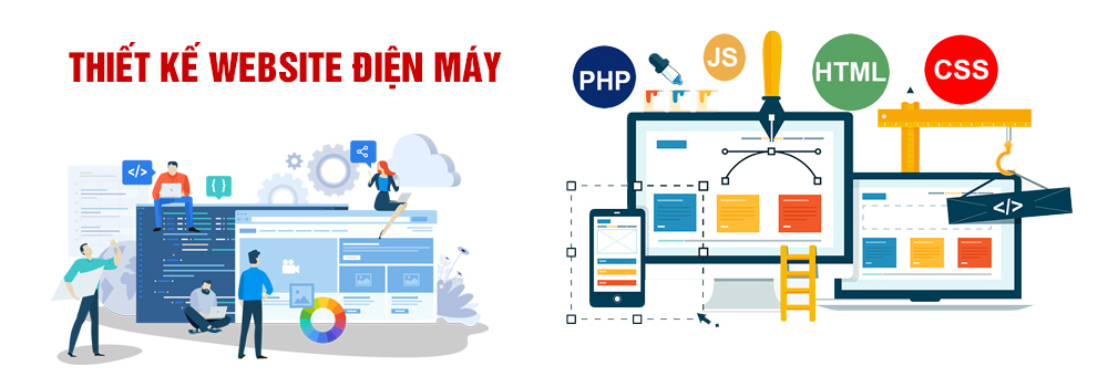Thiết kế website điện máy hiện đại chuyên nghiệp