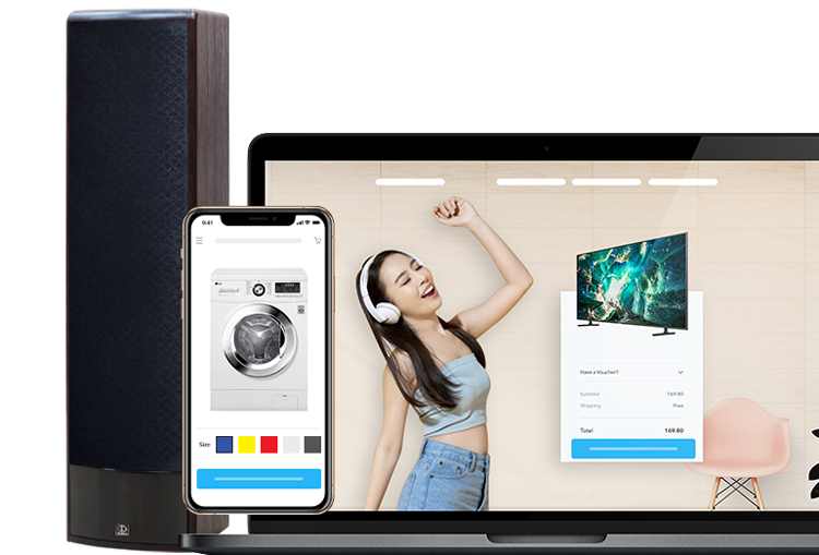 Thiết kế website điện máy hiện đại chuyên nghiệp
