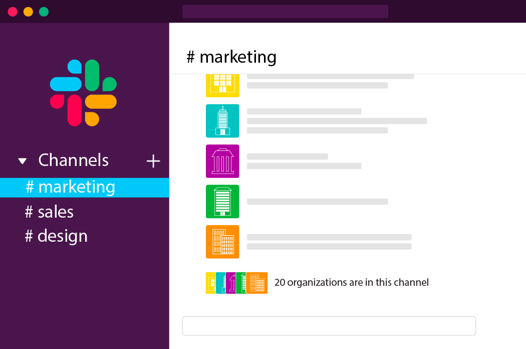 Tạo nhóm slack để kết nối với khách hàng