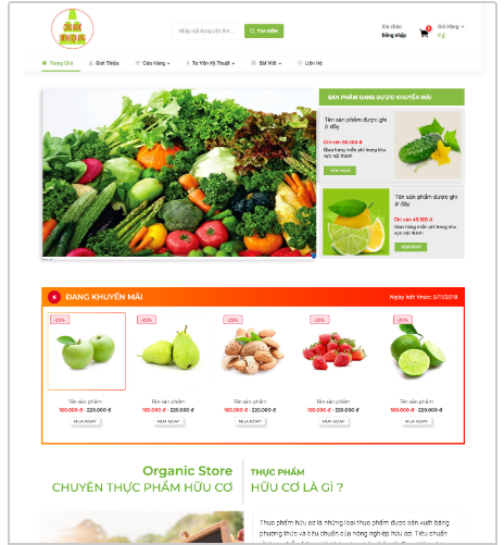 Thiết kế website bán rau củ chuẩn SEO hiện đại chuyên nghiệp 1 Thiết kế website bán rau củ chuẩn seo hiện đại chuyên nghiệp